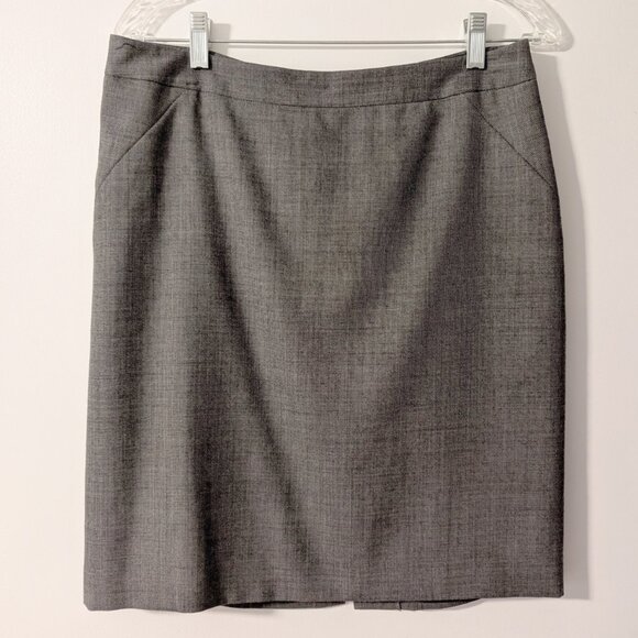 Ann Taylor Dresses & Skirts - Ann Taylor Petite Gray Pencil Skirt, Size 10P
